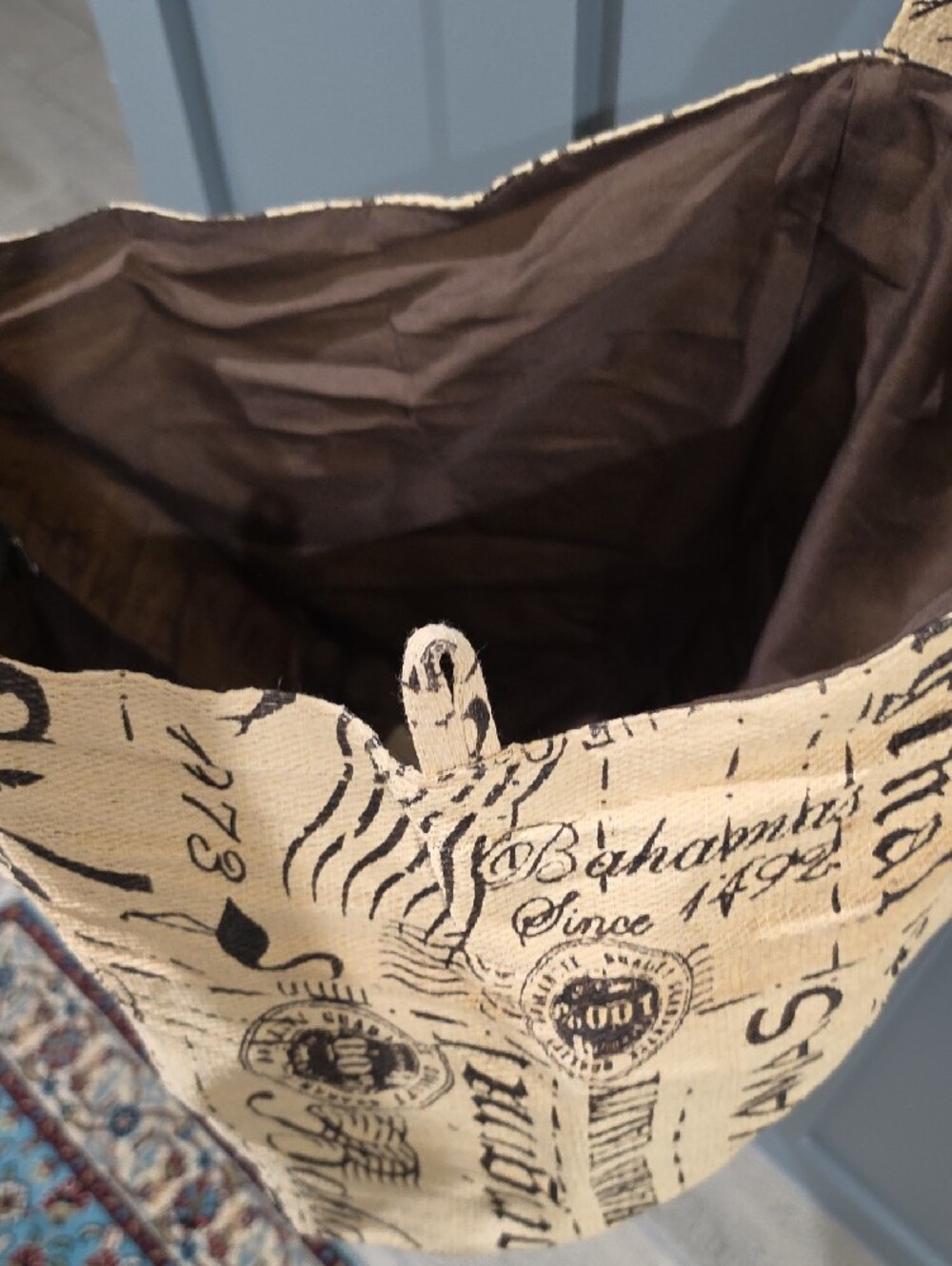Beige Tote - Picture 4 of 8